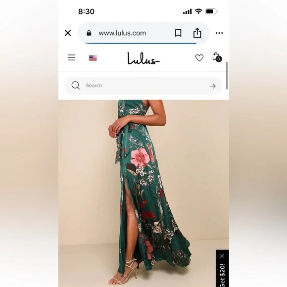 Lulus | Dresses | Lulus Green Floral Maxi Dress | Poshmark Lulus | Dresses | Lulus Green Floral Maxi Dress | Poshmark